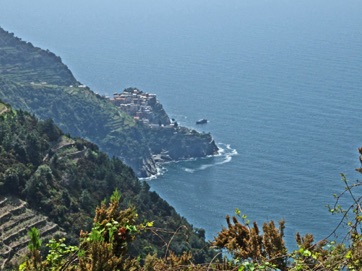 28.Zielort Manarola in Sicht